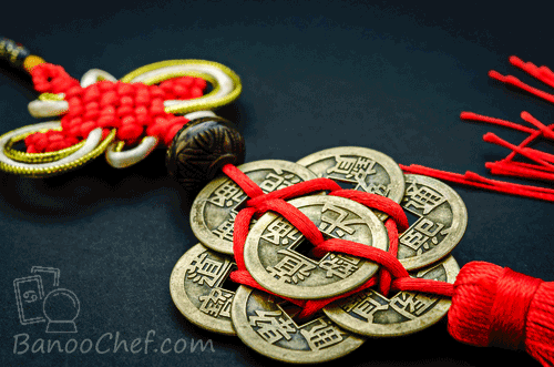 نماد سکه شانس چینی در فنگ شویی