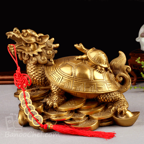 نماد لاک پشت اژدها در فنگ شویی