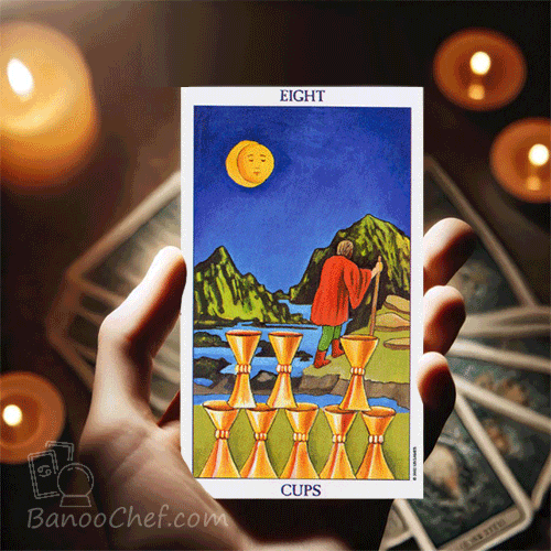 کارت 8 جام تاروت معنی کارت 8 جام تاروت ( 56 کارت )