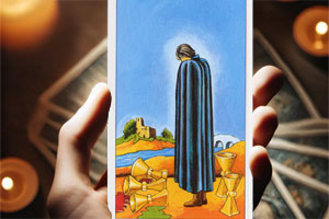 معنی کارت 5 جام تاروت