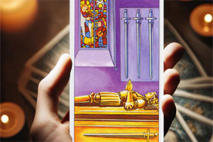 معنی کارت 4 شمشیر تاروت