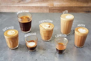 انواع قهوه اسپرسو