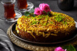 کیک ملکه بادام