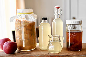 سرکه سیب خانگی