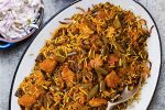 طرز تهیه لوبیا پلو با مرغ