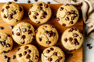 مافین قهوه و شکلات با پودر کیک آماده