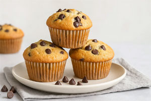 کاپ کیک گردو و شکلات