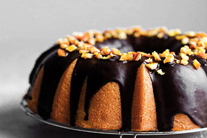 سس شکلاتی با پودر کاکائو