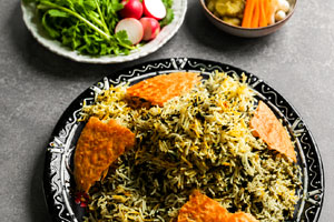 گشنیز پلو
