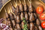 طرز تهیه کباب دل مرغ