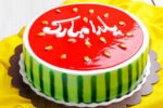 تزیین کیک شب یلدا